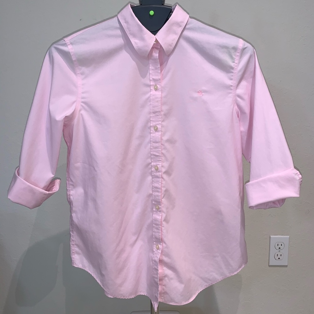 Girls Polo RL Casual Dress Shirt